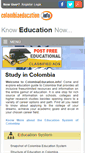 Mobile Screenshot of colombiaeducation.info